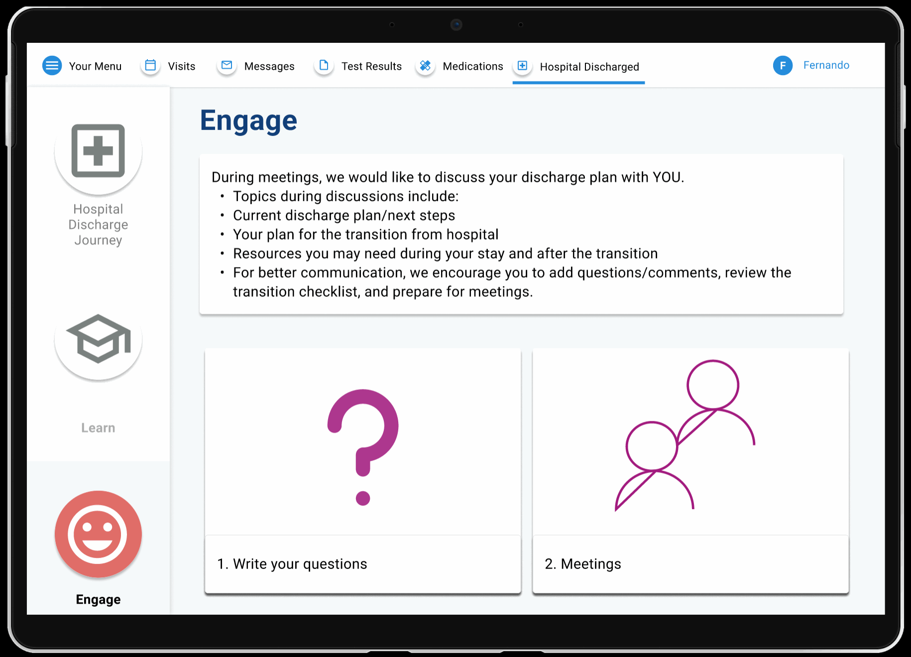 ALC Engagement feature