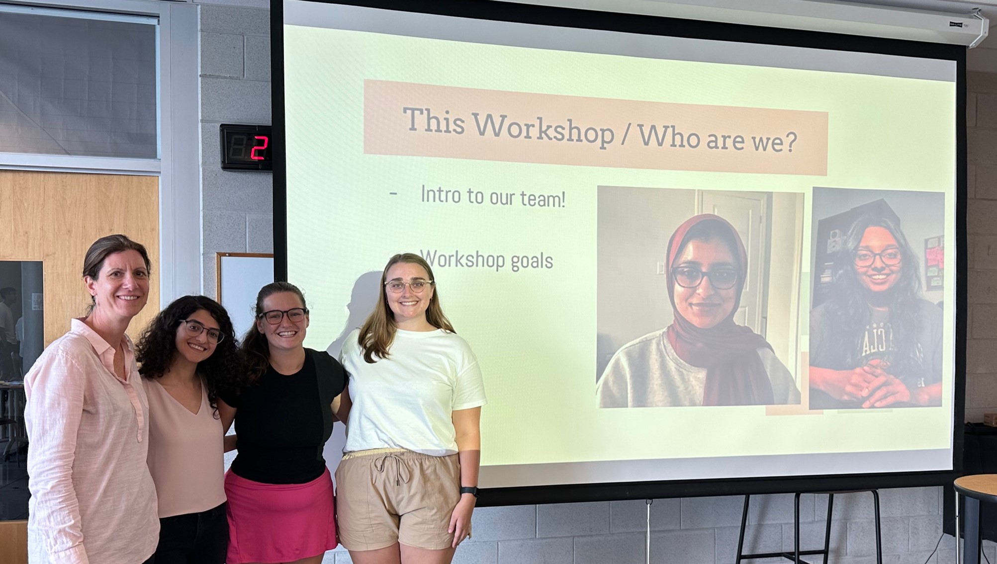 Workshop team members